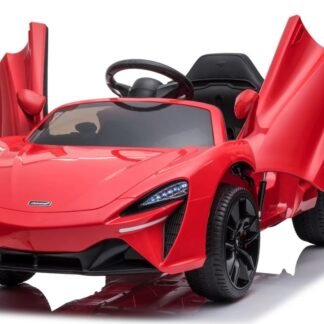 Coche eléctrico infantil 4 motores de 12v, Mclaren Artura, rojo,  INDA371-RA-JL211.CR